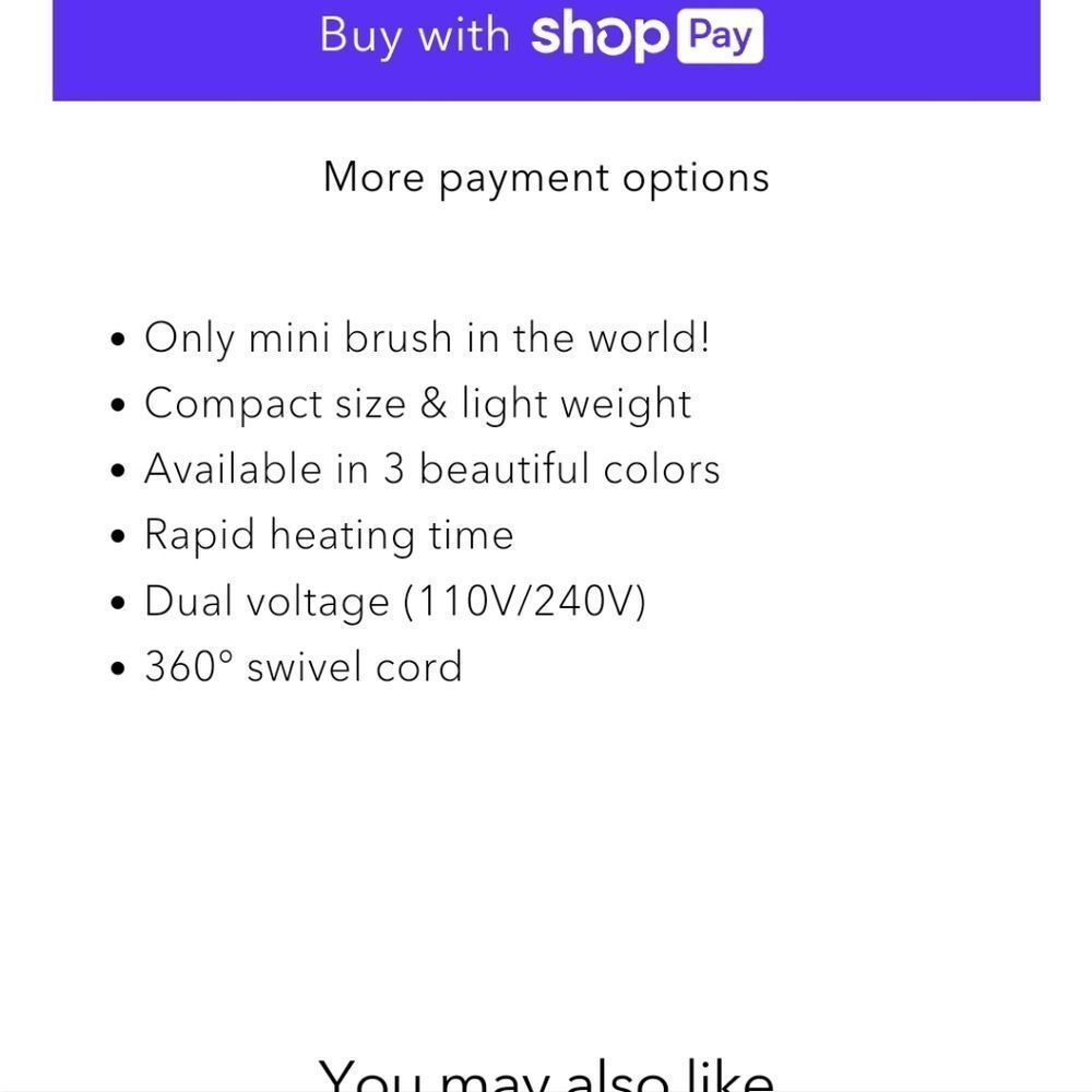 Brand new heat brush - Picture 6 of 6